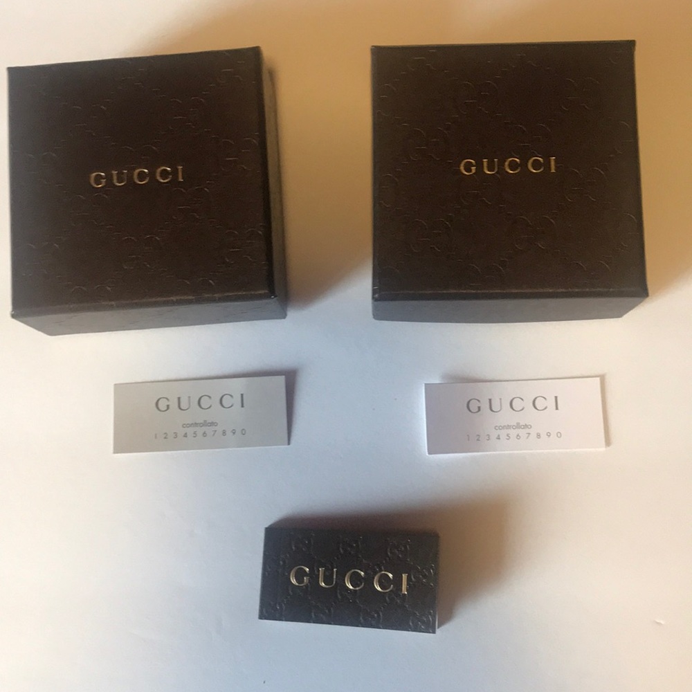 Empty Gucci Jewelry Boxes